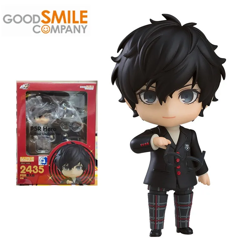 GSC Good Smile Original Nendoroid Persona 5 Anime Figure Amamiya Ren 2435 Action Figure Toys for Children Birthday Gifts