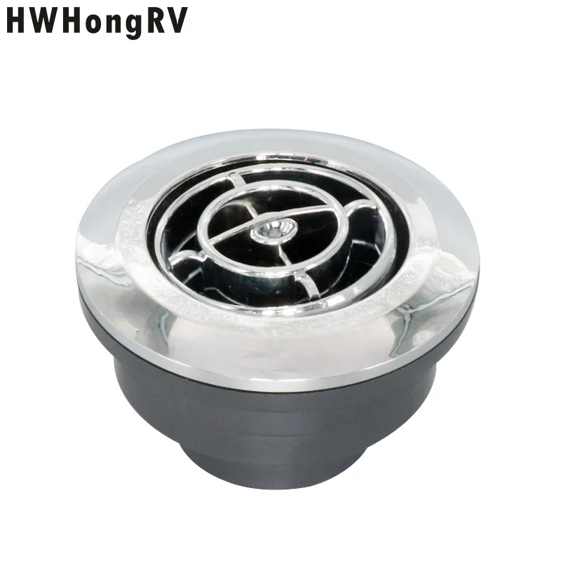 Conditioning Deflector Outlet Side Roof Round Air Vent Ventilation Outlet for Car RV 50mm/1.96 inch