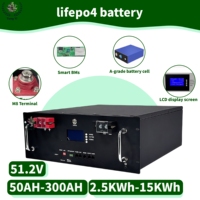 51.2V solar photovoltaic energy storage lithium iron phosphate battery 50AH/100AH/150AH/200AH/280AH/300AH large capacity