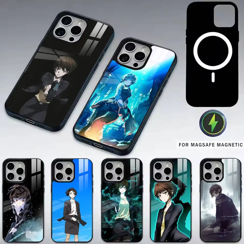 

Psycho-PassA-Akane Tsunemori Phone Case For iPhone17,16,15,14,13,12,11 Plus,Pro Magnetic For Magsafe Wireless Charging