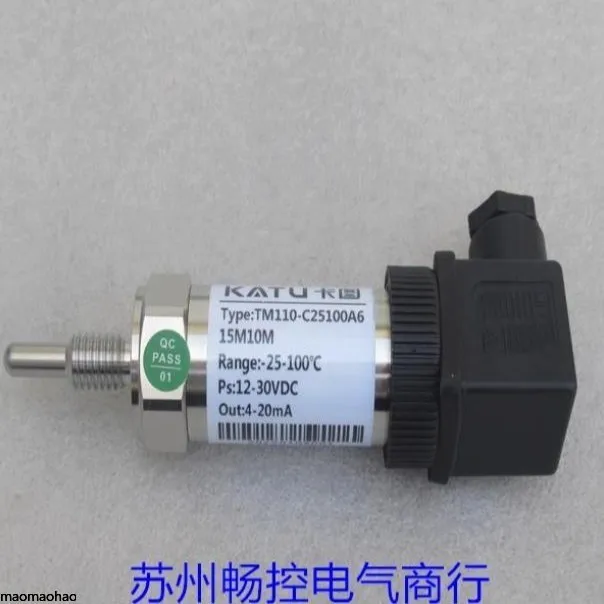 2025 * 현물 판매 * 새로운 KATU KATU 온도 트랜스미터 TM110-C25100A615M10M 현물