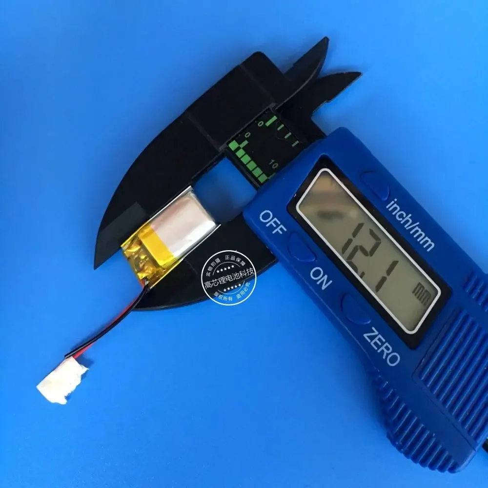 WEP200 배터리, 3.7V 리튬 배터리, 501220 100mAh 3D 안경, 블루투스 헤드셋, 메일 충전식 리튬 이온 셀