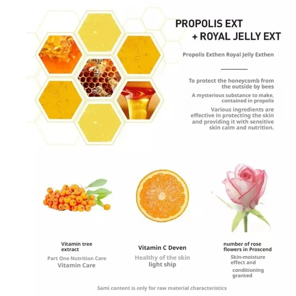 رويال فيتا بروبوس 33 أمبولة جوهر متوهجة الجلد المغذي جوهر ثبات الجلد مكافحة الشيخوخة تنشيط الجلد مصل العناية بالبشرة #5