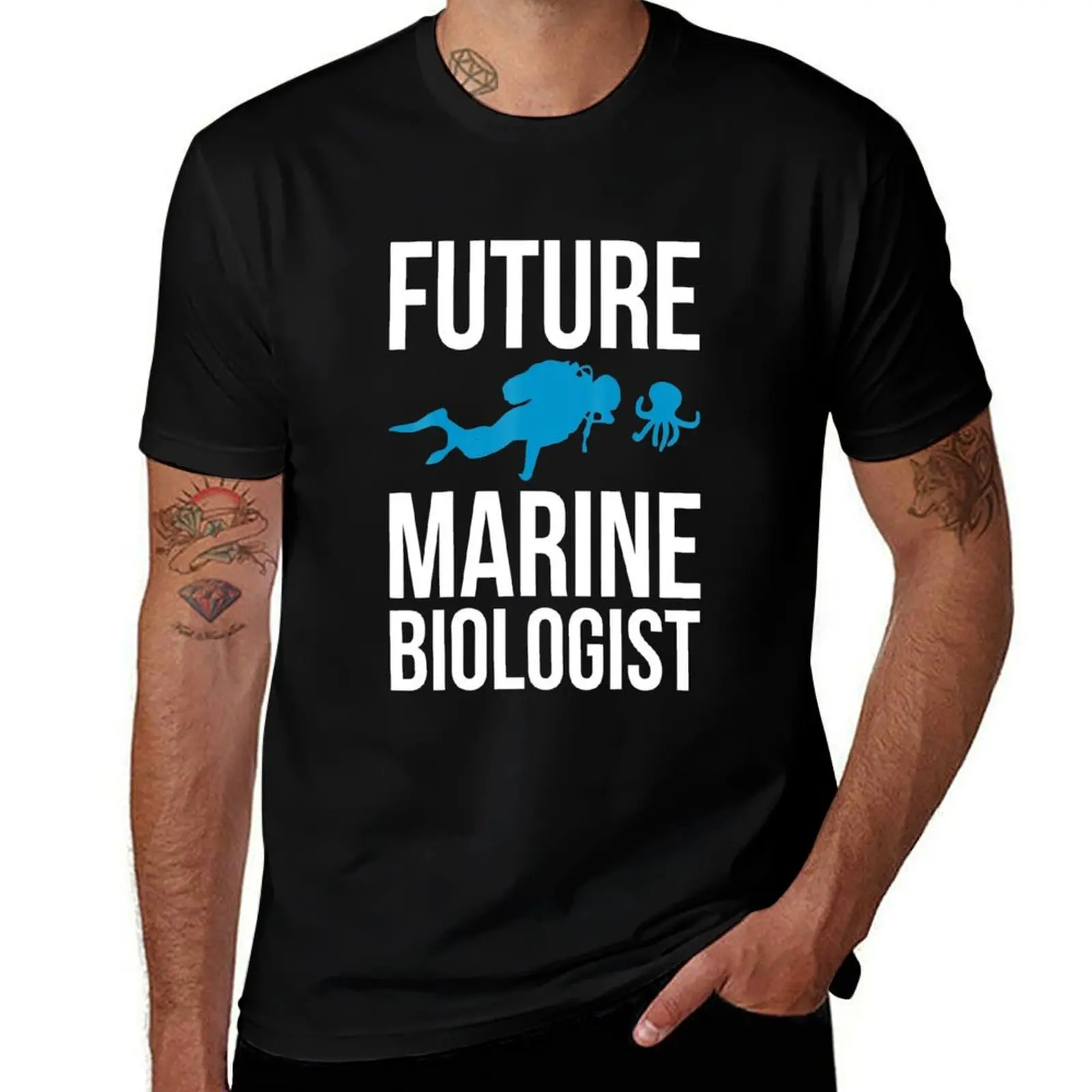 

Future Marine biologist T-Shirt man graphic t shirt t shirts designer T-Shirt