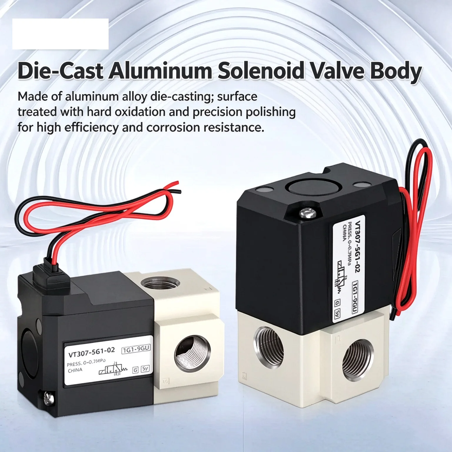 VT307-3G1-01 VT307-3G1-02 vacuum control VT307V-5G1-4G 3G 6G-01/02 2 position 3 way High frequency solenoid valve