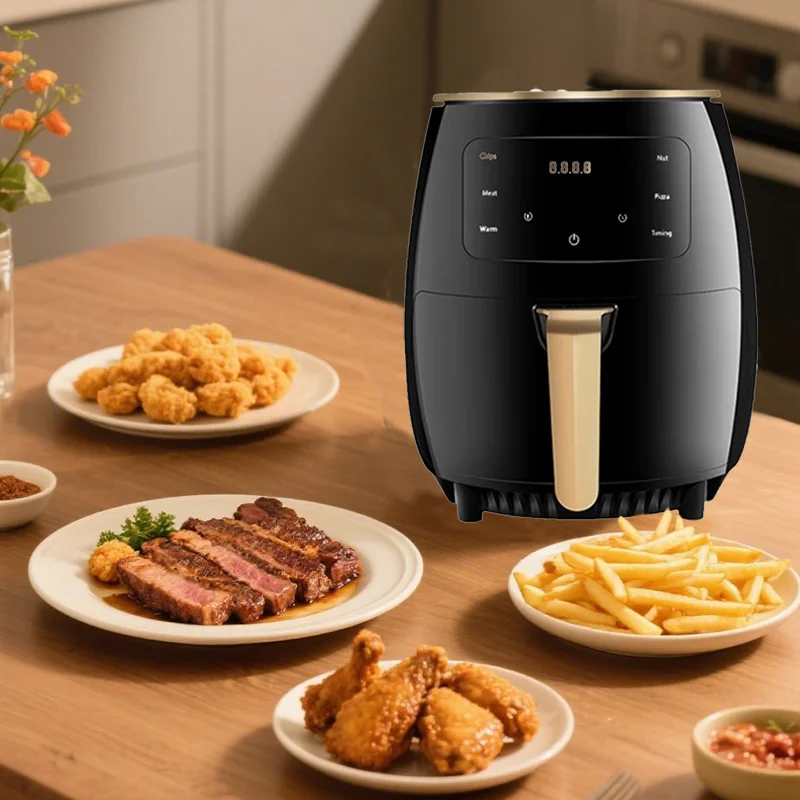 5L Healthy and Fast Electric Fryer Air Fryer for Oil-Free Food Cooking air  Oven