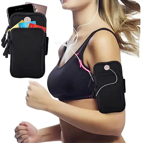 Universal Shockproof Running Armband Phone Holder for Fitness Gym Jogging Cellphone Pouch Case