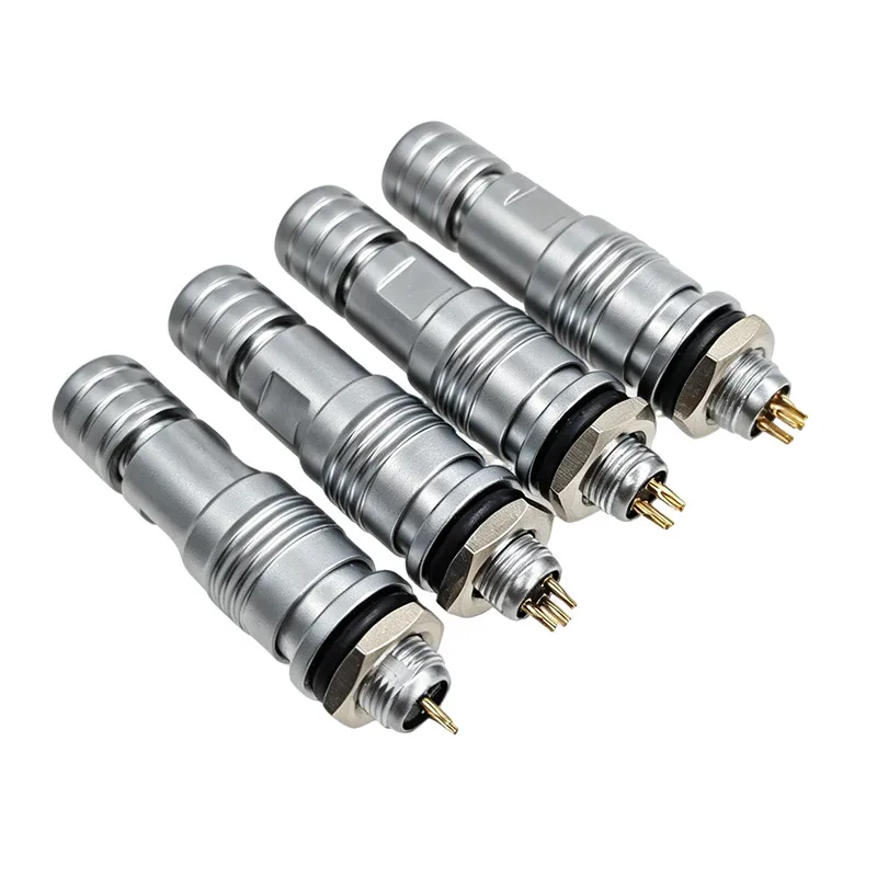 5PCS XS6 Mini Push-Pull Connector 2/3/4/5Pin 6mm Circular Plug Socket Small Size Electronic Components