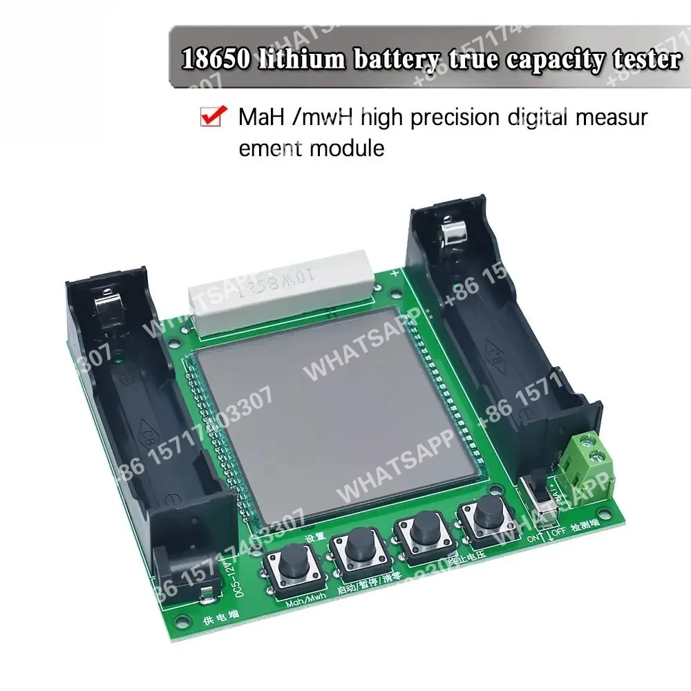 10 unidades XH-M239 18650 Módulo Probador de Capacidad Real MaH/mwH Medición Digital Monitor de Alta Precisión DC 5V-12V