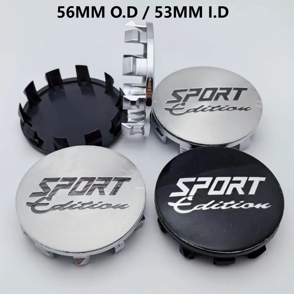 

4 шт., значок с логотипом Sport Edition 56 мм (I.D 53 мм), колпаки для колес автомобиля, автомобильные аксессуары для BMW, колпаки для обода ступицы, замена крышки