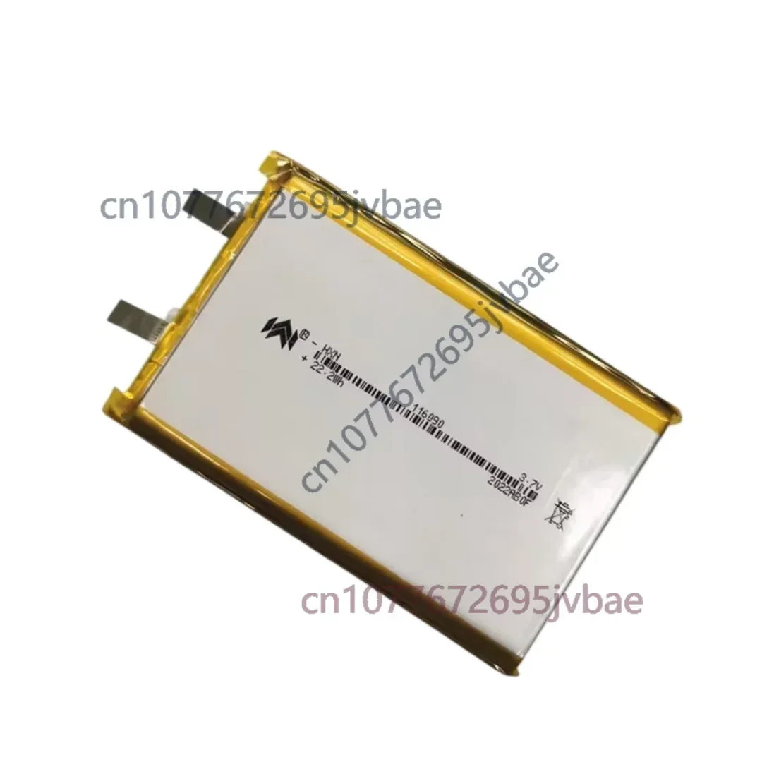 116090 Lithium Polymer Battery 3.7V 6000mAh Rechargeable Li‑po Cell for Power Bank, Fishing Video Camera, Bluetooth Speaker