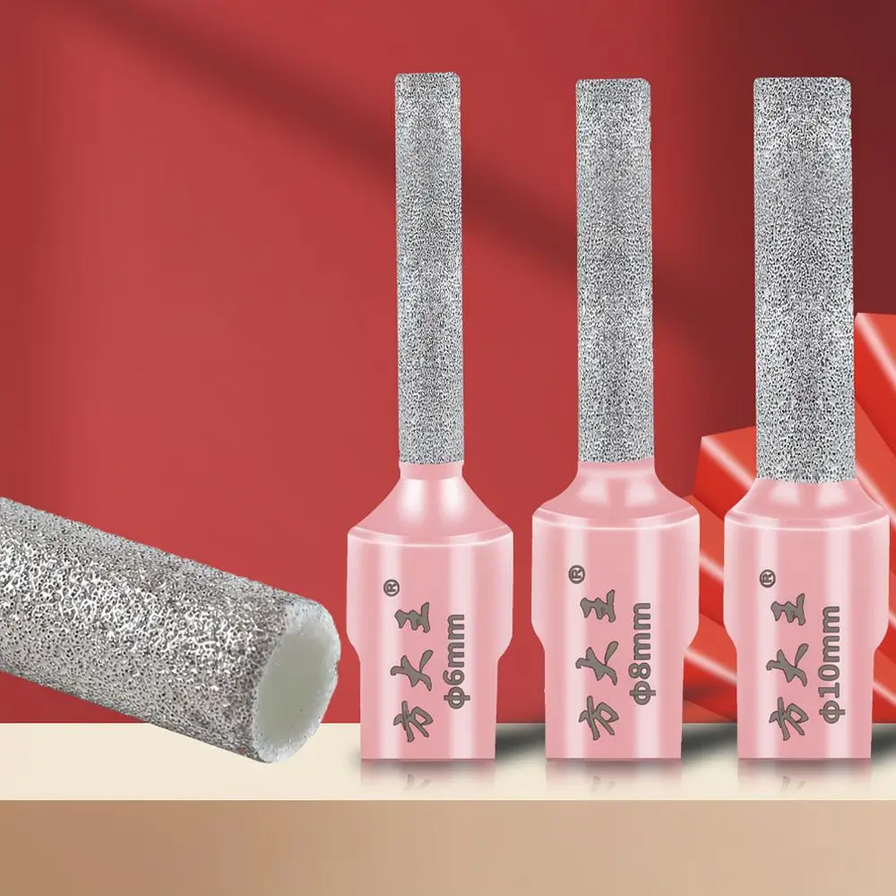 Reliable Diamond Hole Saw Bit For For Fangdawang M10 Angle Grinder Dry Drill Porcelain Marble Granite Stone Masonry Cutter Kit