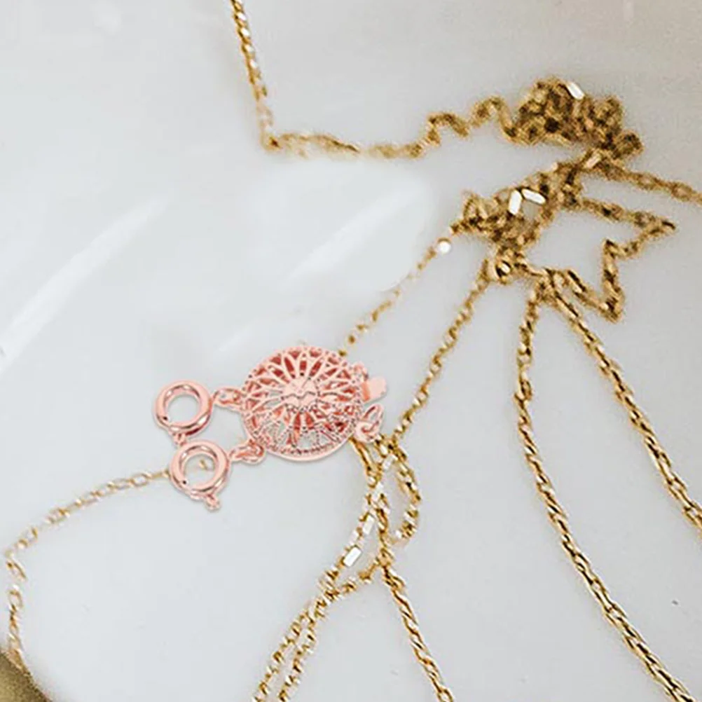 

Necklace Separator For Layering, Layered Necklace Clasps Jewelry Connector Stackable Chain Detangler, Jewelry Making