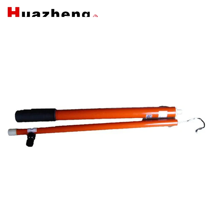 Huazheng Electric Fiber Glass Safe Stick Operating high voltage  11kv discharge rod