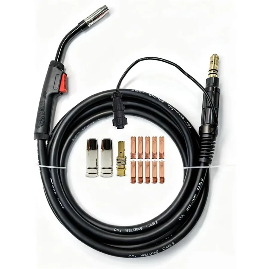 

Сварочный пистолет MIG, 10 футов, 180 А, замена для Vulcan MIGMax 140 и MIGMax 215 и OmniPRO 220 и 63616 63617, детали пистолета Mig w