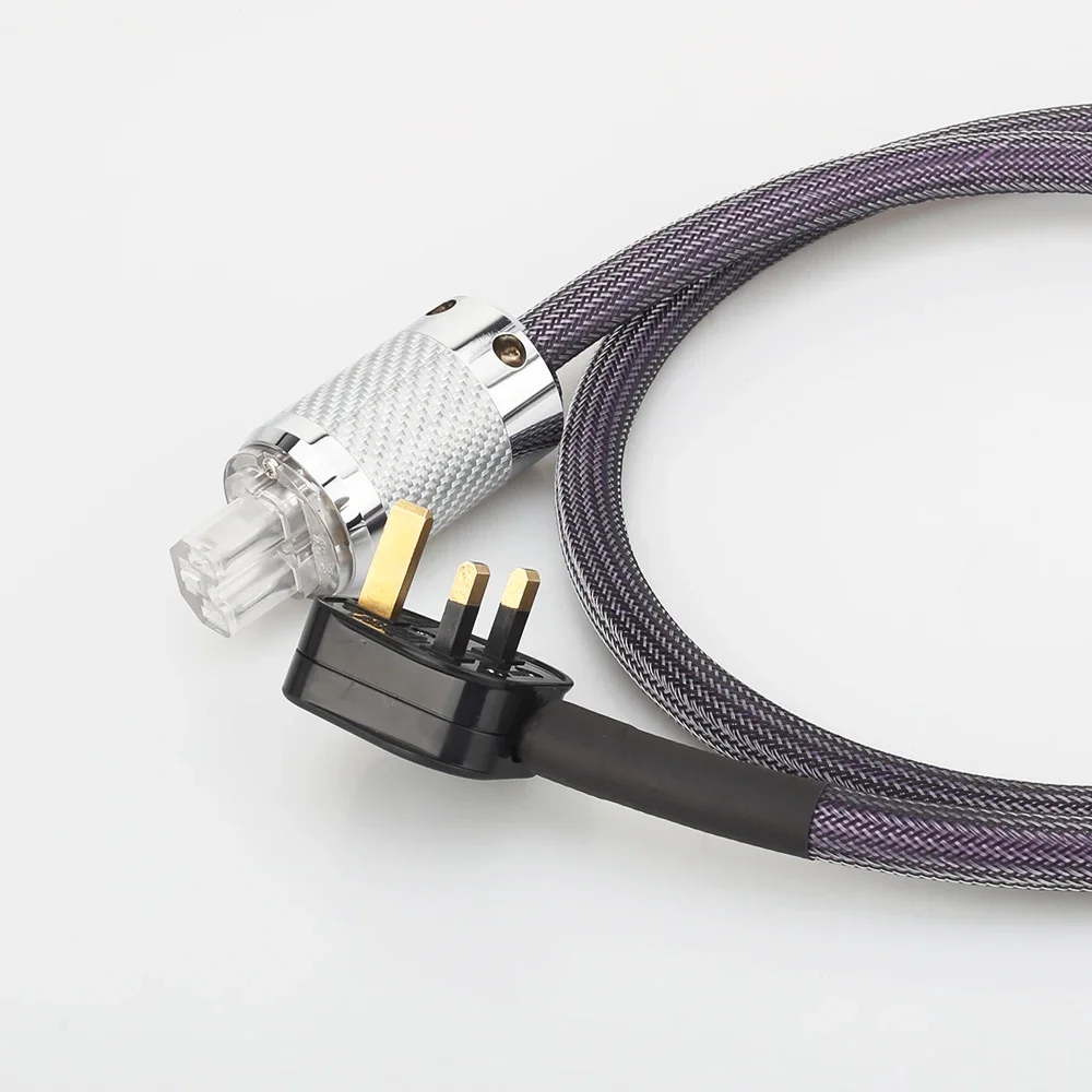 Высокое качество P122 AC-313 HIFI UK Кабель питания Британский сетевой провод для AMP CD-плеер Аудио Визуальное и Hi-Fi оборудование