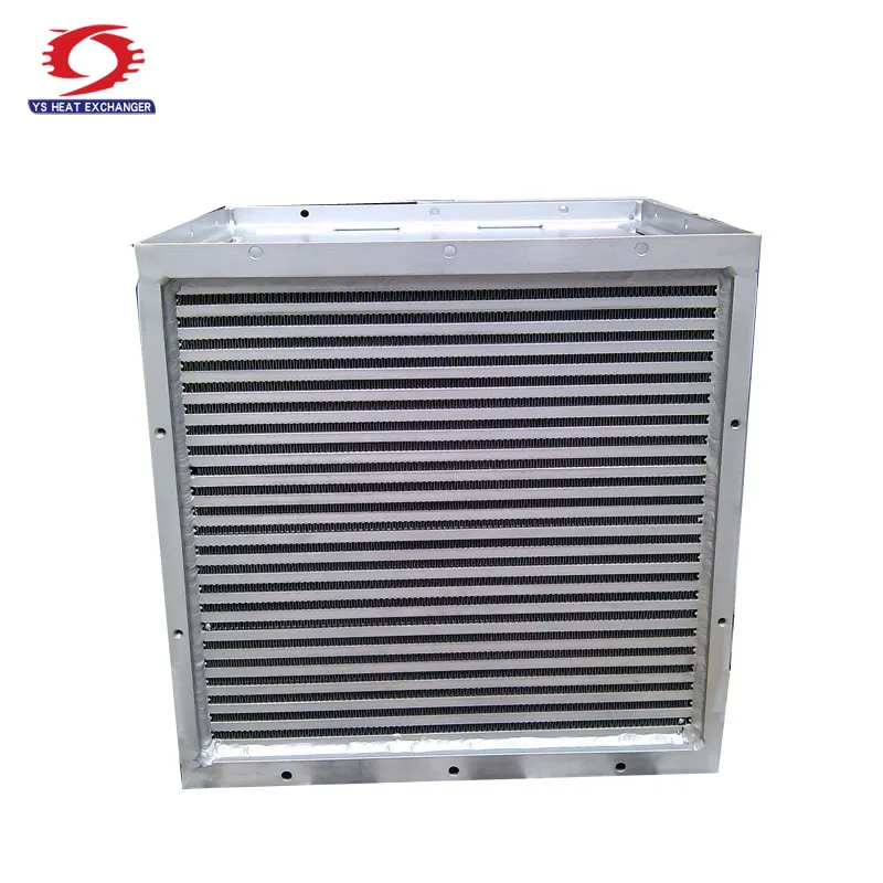 

Пластинчатый теплообменник с перекрестным потоком, алюминиевая пайка, воздух-воздух, с основными компонентами