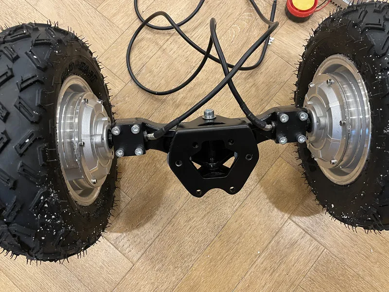 Two 10 inch 10X4.0-6 Tires hub wheels motors,two controllers,throttle,brake,Scooter Configuration Main Component phub-10ns