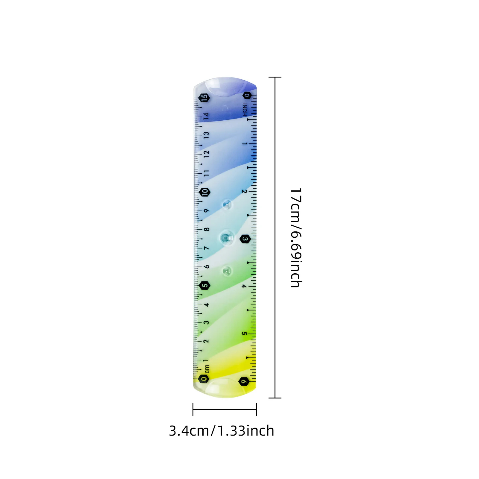 15cm, 20cm en 30cm zachte liniaalset - Duidelijke schaalverdeling voor nauwkeurige metingen - Flexibel meetinstrument voor knutselen, tekenen