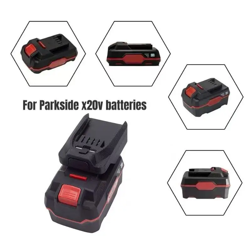 Battery  Adapter For  Parkside Lithium To BOSCH Green PBA Series Tools  Adapter (Without Battery& Tool )
