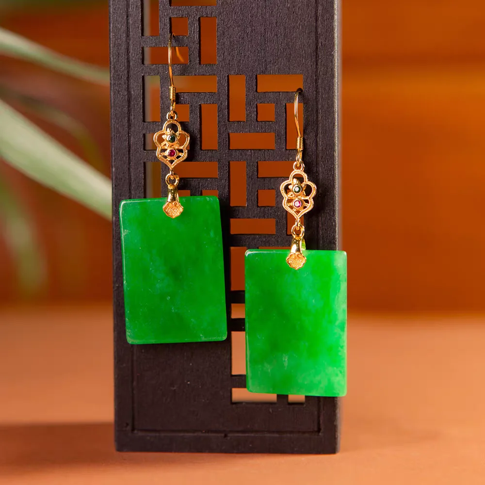 natural-dry-green-jadeite-stud-earrings-s925-silver-embedded-traditional-chinese-style-fashion-jewelry-ear-jewelry