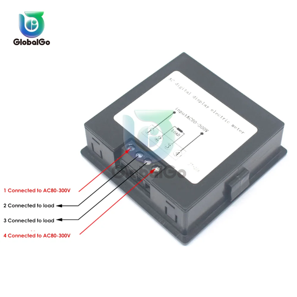 AC/DC 20A LCD Digital Display Voltage Current Power Meter Multi-Function Voltmeter Ammeter For Electrician Tester Tools