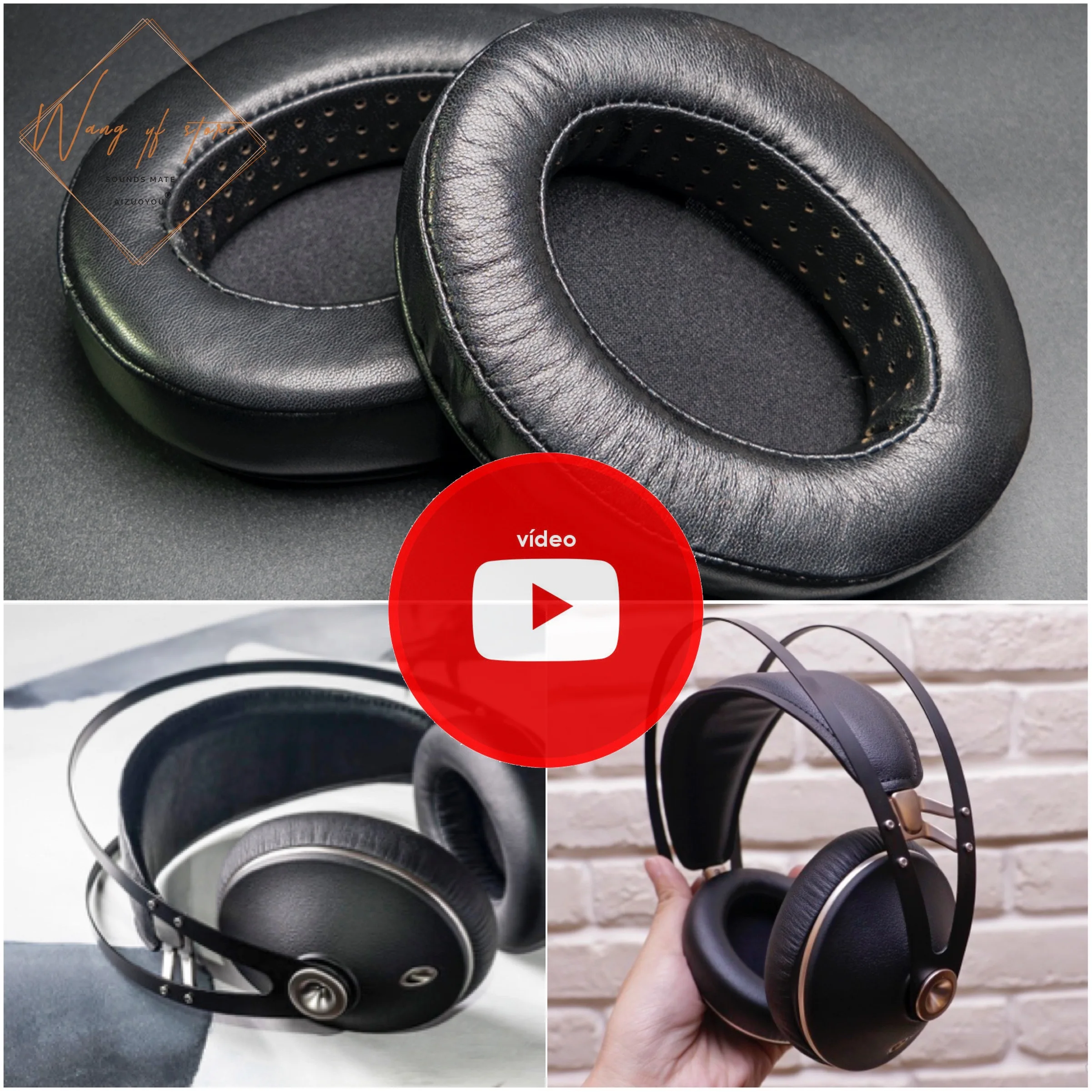 

Real Leather Ear Pad Foam Cushion For Meze 99 Neo Headphones Lambskin Sheepskin Replacement Earpads Sleeve Earphone Earmuff