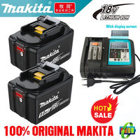 NEW Makita 18V 9.0Ah/6.0Ah Battery BL1890 Rechargeable Battery 18V Replacement Power Tool Battery For Makita BL1830 BL1860BL1840