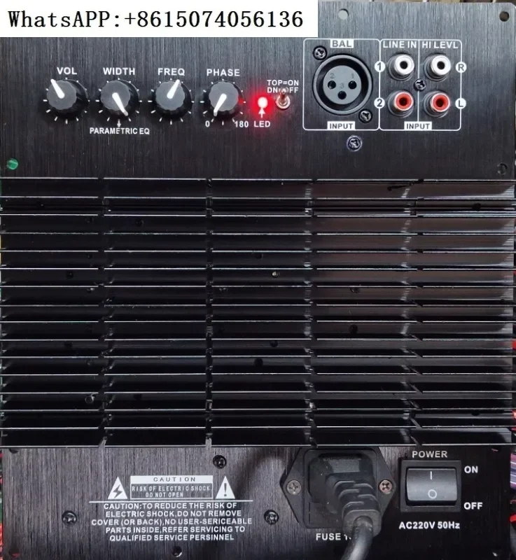 

10V-220V art sound source subwoofer amplifier board, heavy bass 5.1 and 7.1 dedicated active subwoofer, pure subwoofer board