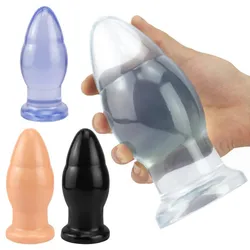 Huge Anal Plug with Heavy Suction Cup Anus Dilation Butt Plug Sex Toys for Women Men Prostate Massager Masturbation Adult Sexual