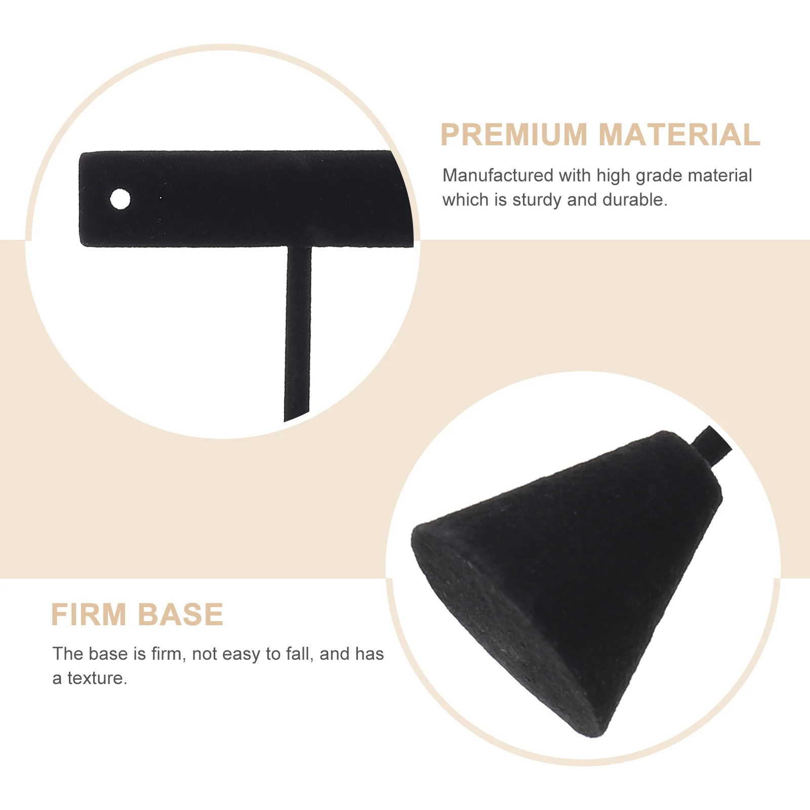 

4 шт., стеллаж для сережек, прочный декоративный держатель для ювелирных изделий, органайзер для шпилек для ушей, домашний магазин, настольный органайзер, подставка