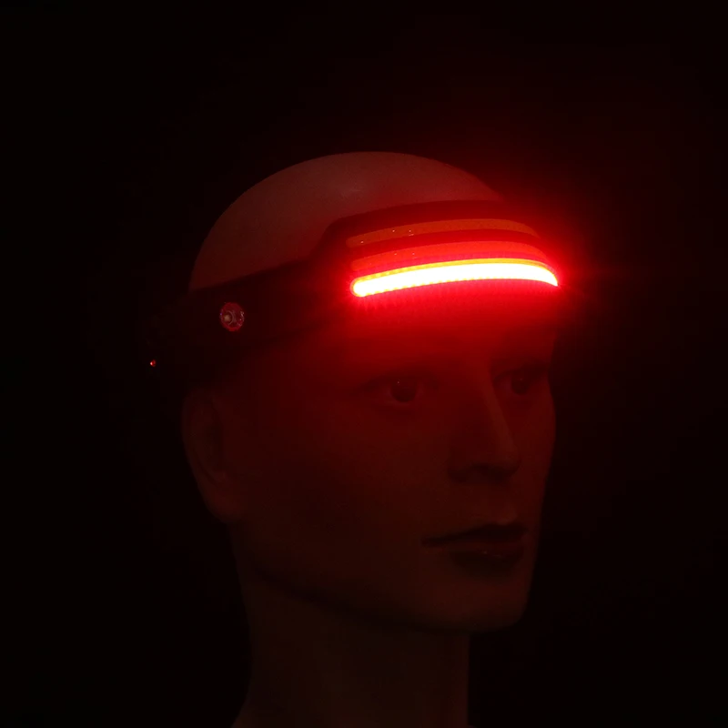 Head Led Light Sensor HeadLight USB Rechargeable Head Torch Light Front Led Head Flashlight Super Bright Waterproof Headlamp