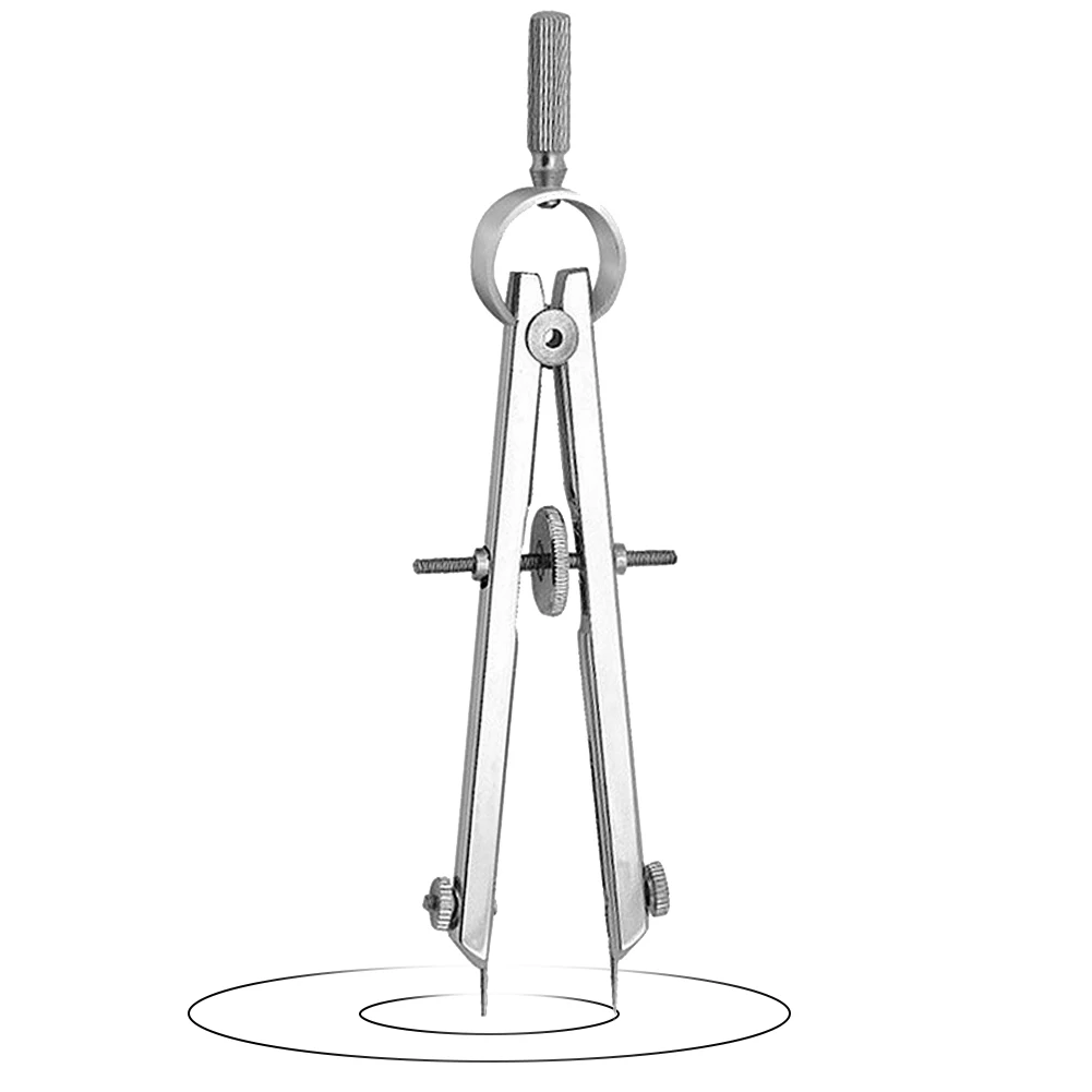 for Spring Protractior Compasses Multifunction Engineering Math Geometry Set with Lock Precision for Spring Gauge Drawing Tool