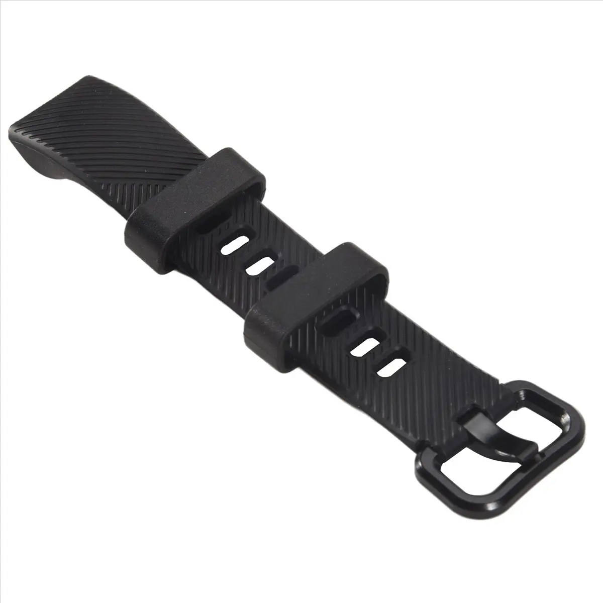 A10I Sport WatchBand Strap for 4 Watch Band Soft Silicone Replacement Bands Strap for 5 Strap Black