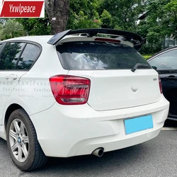 Roof Spoiler For BMW 1 Series F20 F21 116i 120i 118i M135i Hatchback 2011-2018 High Quality ABS Glossy Black Rear Trunk Wing