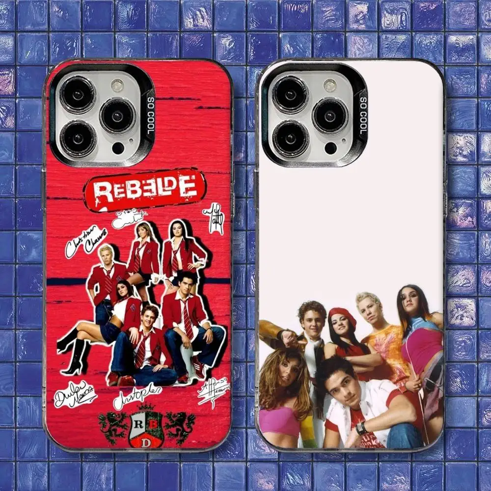 

RBD REBELDE V.2 Phone Case For iPhone 16,15,14,13,12,11,8,7,Pro,Max,Plus,Mini,XS,SE Shockproof Matte Cover