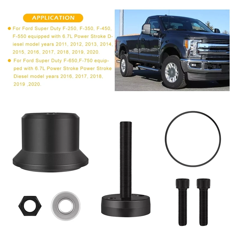 6,7 l vorderes Kurbelwellendichtungs-Installationswerkzeug 303-1509 für Ford Super Duty F-250, F-350, F-450, F-550 2011–2021