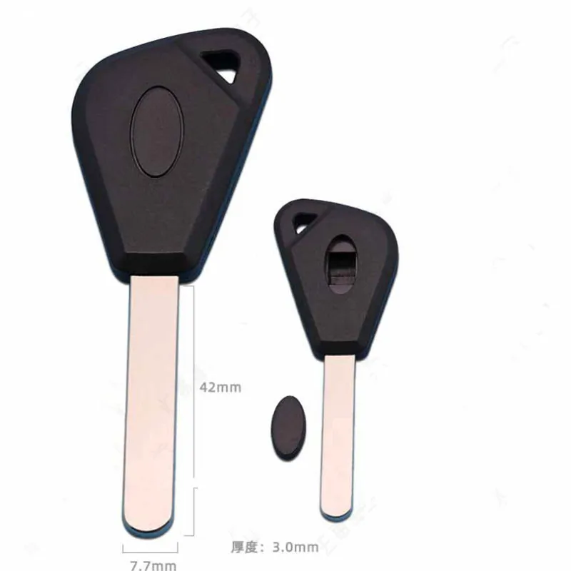 

10 шт., чехол для ключа-транспондер для Subaru Outback Legacy 2011-2014 Forester Impreza, чехол для автомобильного ключа, пустой чехол для брелка