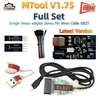 新しい! Mtool v1.75走行距離km調整補正ツール、読み取りおよび書き込み、ドングルのフルセット、densoアダプター、densoピン、els27ワイヤーケーブル 1