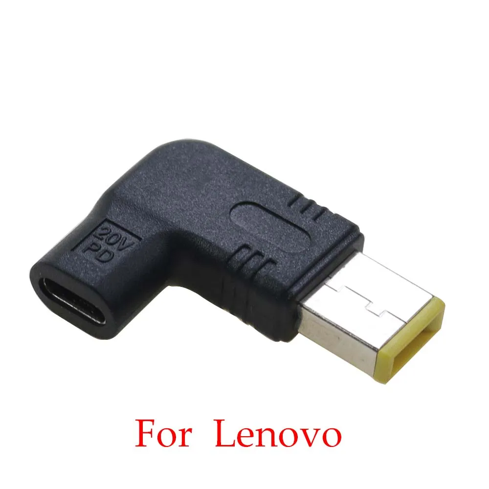 1 قطعة PD 20 فولت USB 3.1 Type-C أنثى إلى تيار مستمر 2.5*0.7 4.0*1.35/1.7 ذكر موصل محمول محول الطاقة محول التوصيل ل ASUS HP Dell #4
