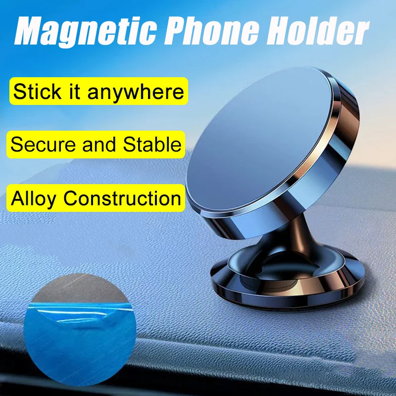 

Magnetic Car Phone Holder Multifunction Air Outlet Mount Strong Magnet Stand for IPhone Xiaomi Samsung Auto Interior Accessories