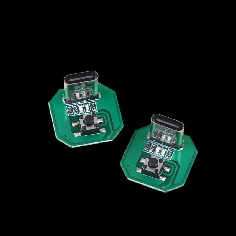 Pack of 2/4/6/8 Flashlight Driver Boards for making 10W LED Lights, Integrated with Charge Discharge Module for DIY