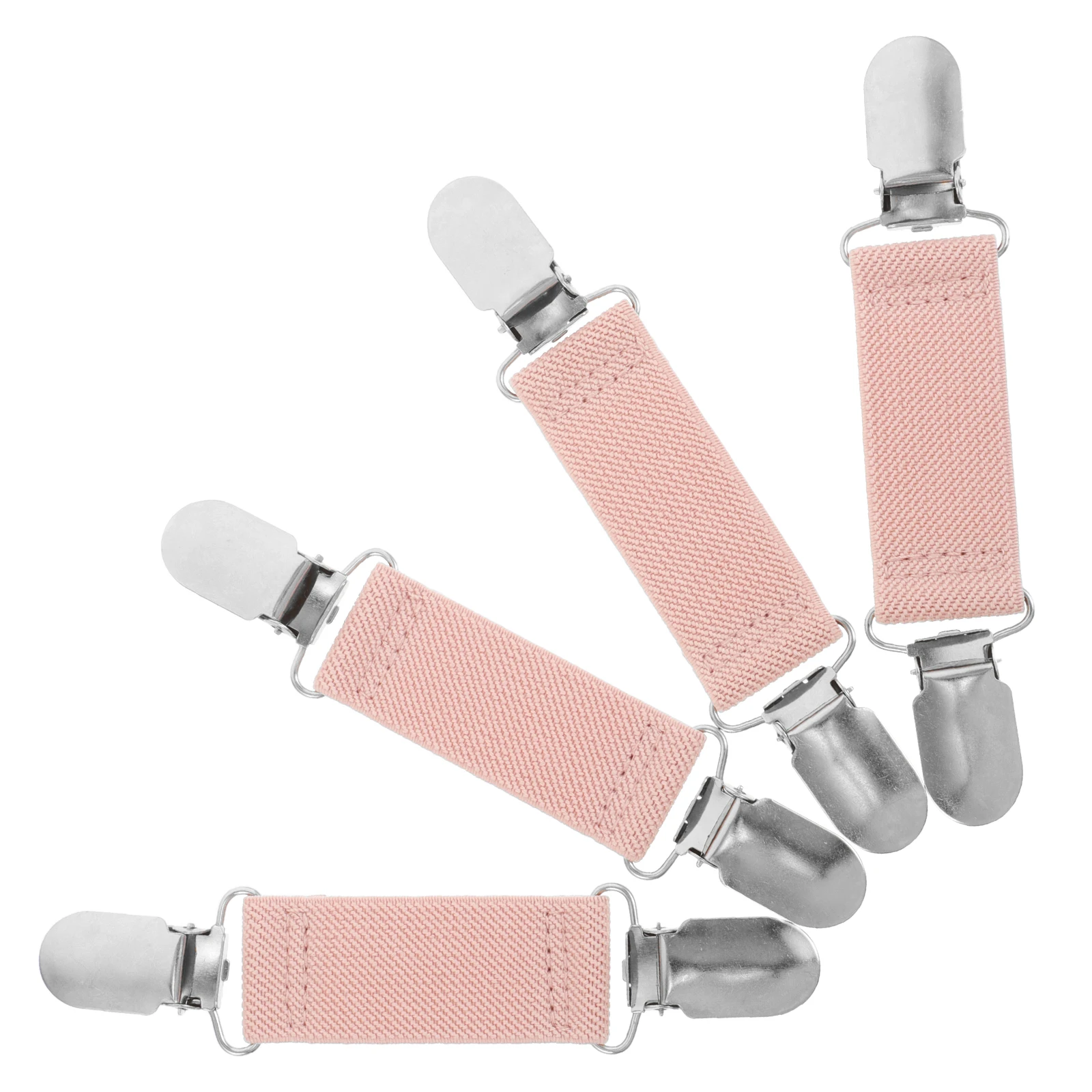 

4 Pcs Outdoor Sport Pants Clips Elastic Windproof Cycling Travel Waist Adjuster Clamps Trouser Holders For Biking Hiking Mens