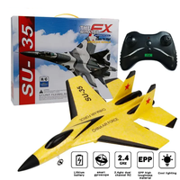 RC Airplanes FX-620 Aircraft 2.4G Remote Control Fighter SU-35 Plane Glider Airplane EPP Foam Toys RC Plane For Adult Kids Gifts