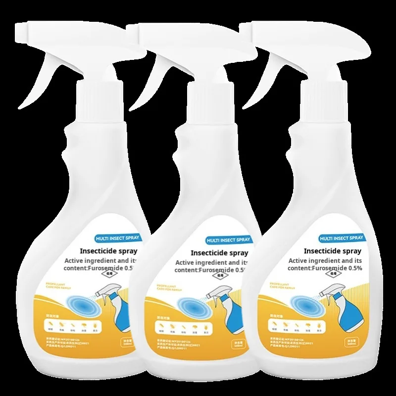 Platte fles dinotefuran insecticide spray Bedbug Drug Killer uitroeiingsspray hoog rendement insecticide Ecticide Rapid Spray