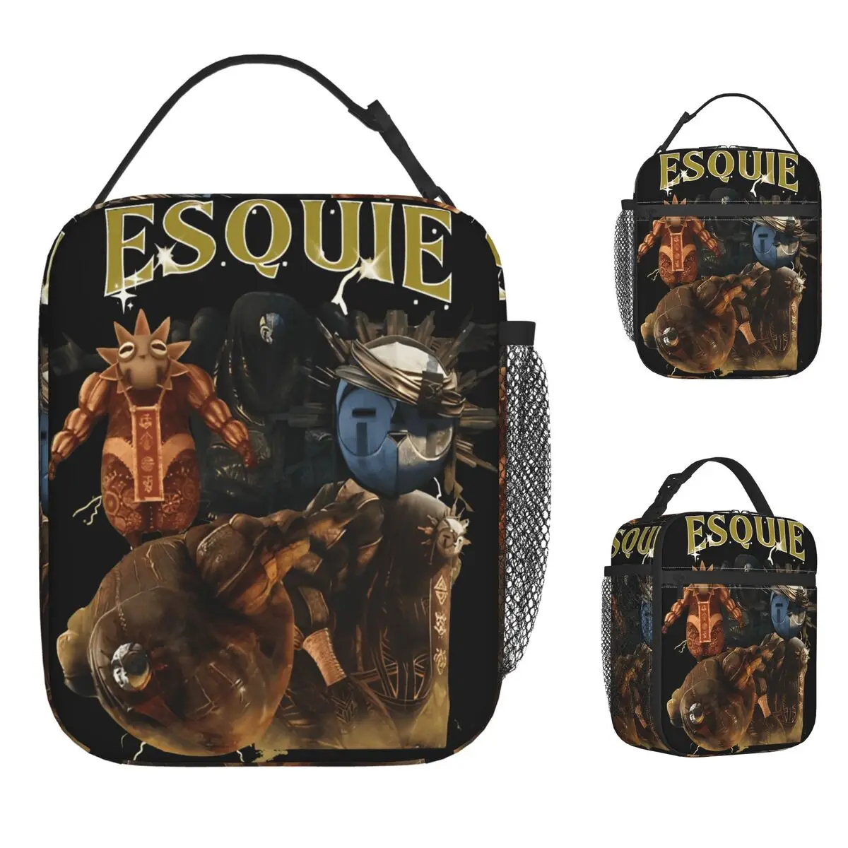 

Clair Obscur Expedition 33 Lunch Bag Character School Lunch Box For Child Leisure Custom Tote Food Bags Oxford Zipper Cooler Bag