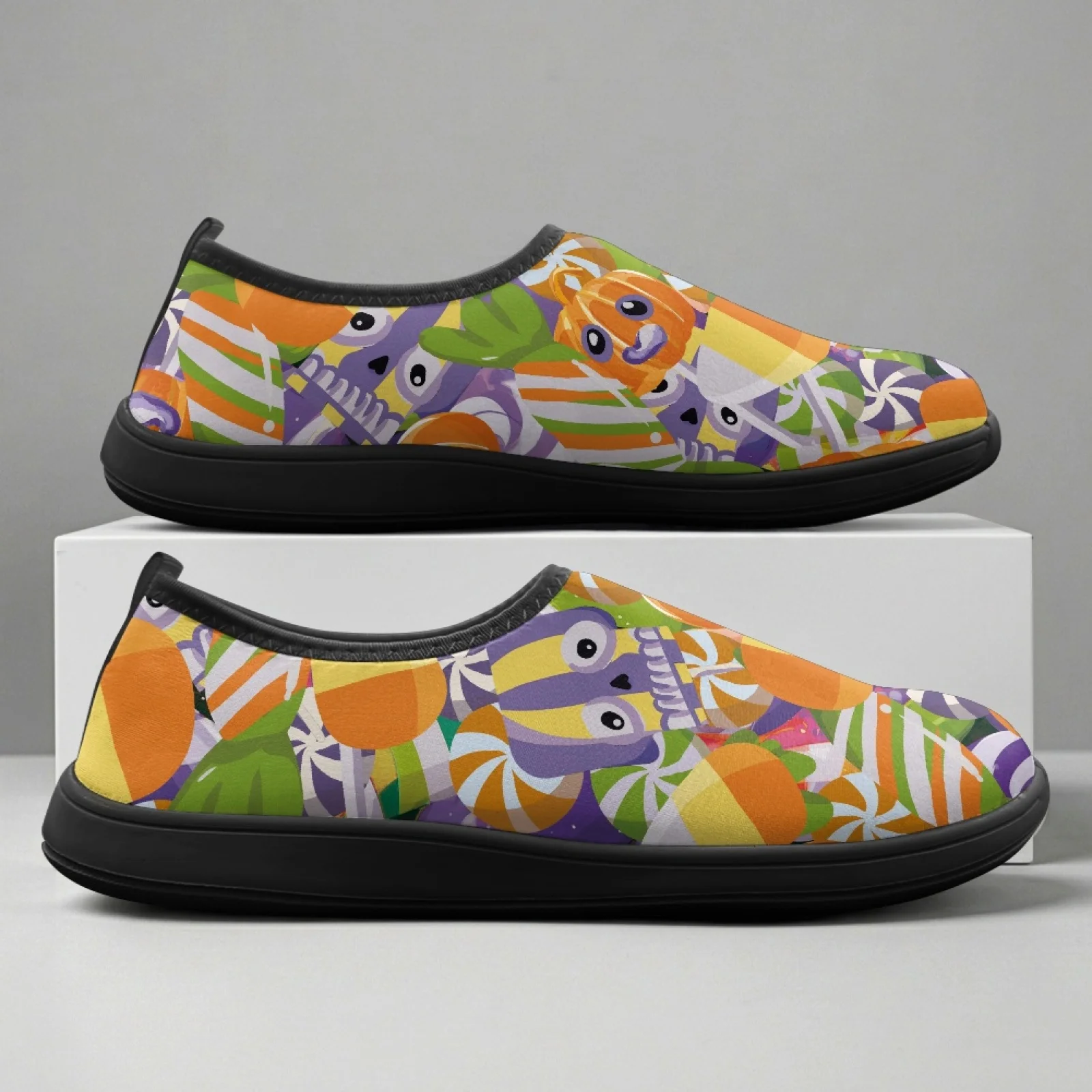 PENSTROLL Colorful Fish Print New Arrival Hike Footwear Zero Drop Minimalist Sneakers for Youth Comfortable Casual Shoes