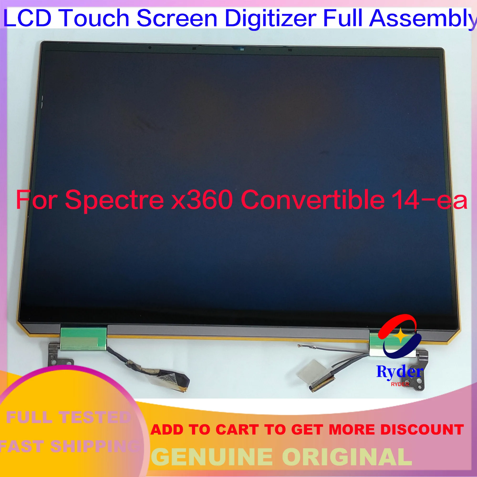 Imagem -02 - Conjunto Completo 13.5 3k 2k Oled do Tela Táctil do Lcd para o Espectre X360 14-ea 14-ea0053nw 14-ea0002nt L99010110 M22156001 de hp