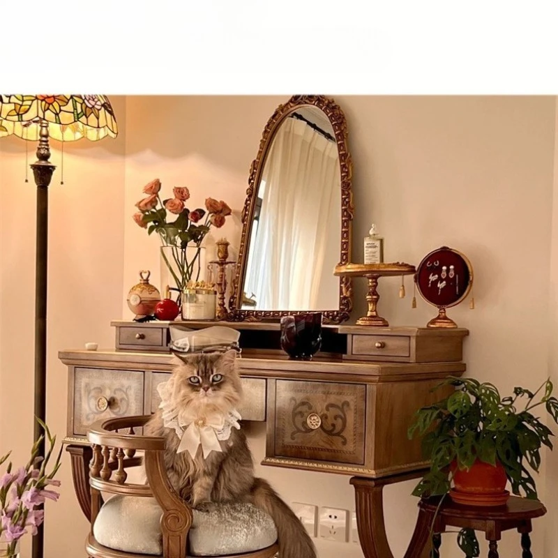 

Bedroom Makeup Table Dressing Cabinet Storage Cabinet Dressing Stool Combination