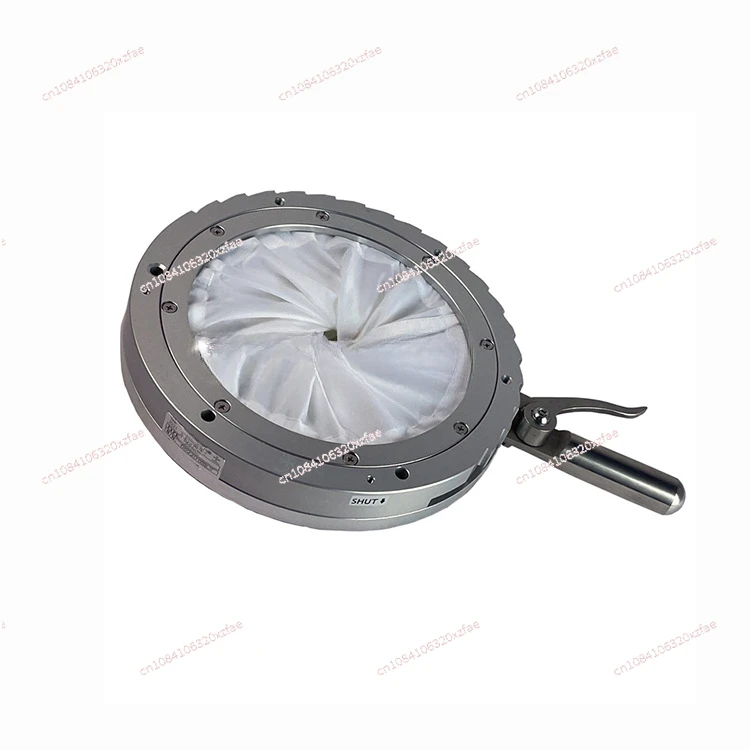

Aperture Stainless Steel Aperture Iris Valve, Full Hole Single Diaphragm Open Aperture Valve for Powder